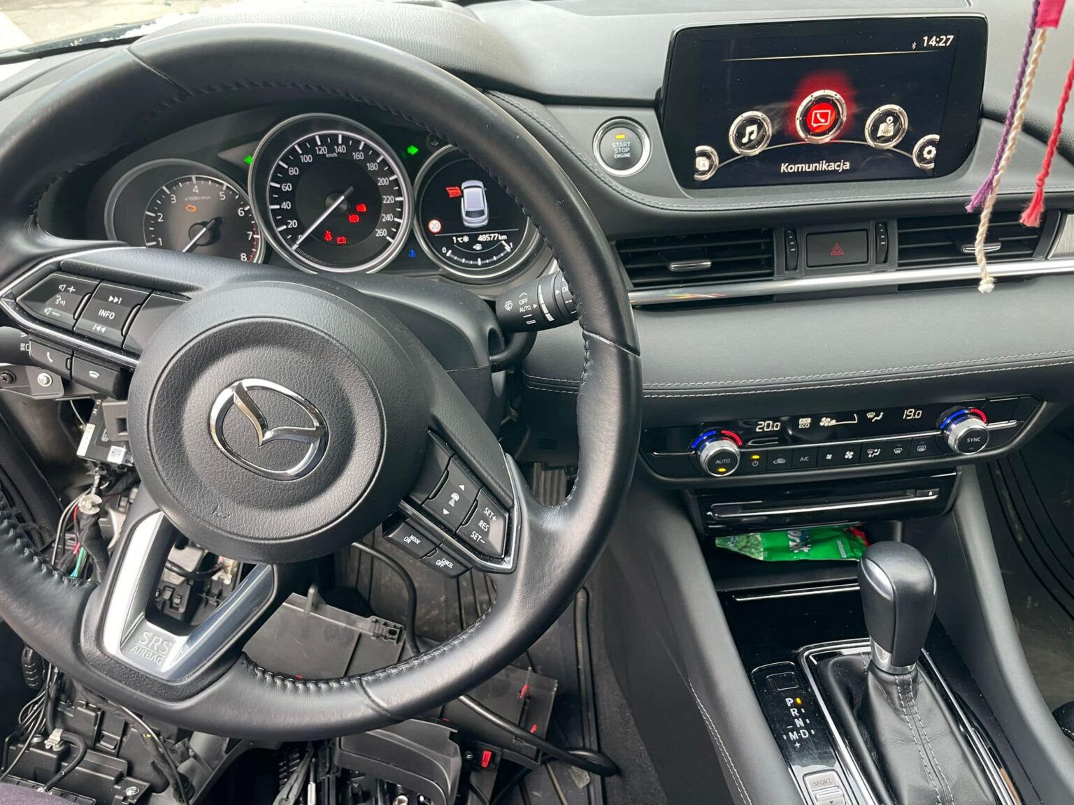 Kierownica mazdy 6 - awaryjne otwieranie i odtworzenie klucza w Katowicach